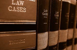 Volumns of law cases