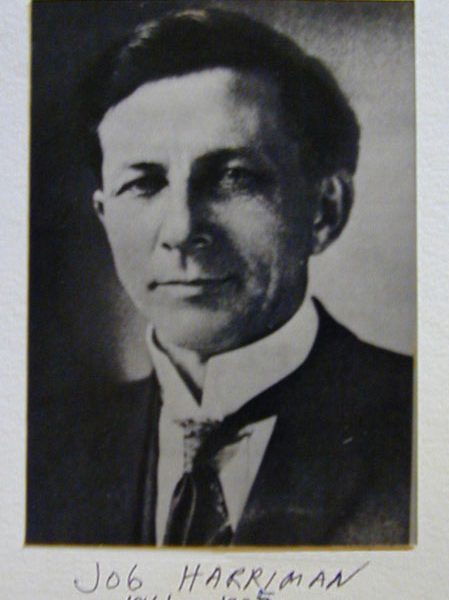 Job Harriman, the founder of Llano del Rio