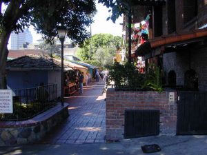 Olvera Street from Cesar Chavez