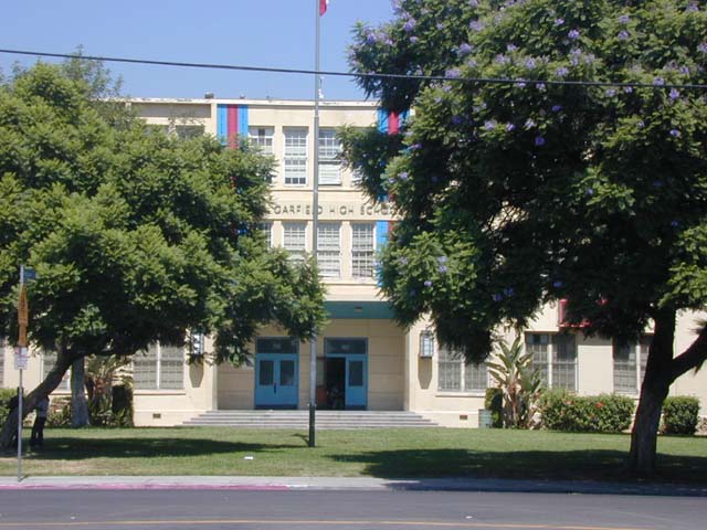 Garfield High School in East Los Angeles