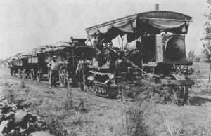 Hauling of grain on Dominguez Estate Company lands, 1904