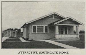 Ozenne bungalow in Southgate Gardens