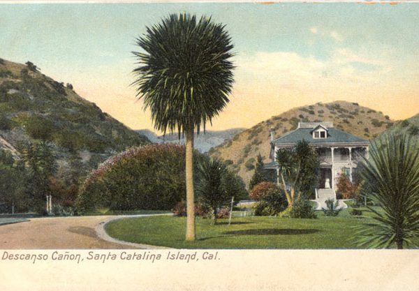 Home of Hancock Banning in Descanso Canyon, c. 1910