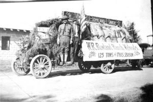 W. R. Rowland Ranch parade float