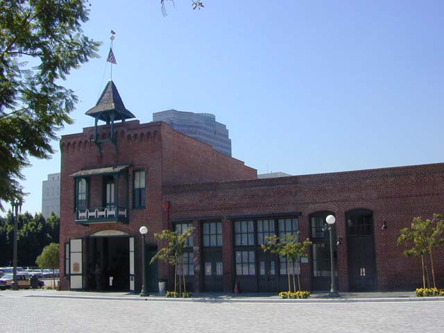 Old Plaza Firehouse in El Pueblo de Los Angeles Historic Monument