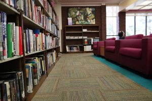 Baldwin Park Library reading area