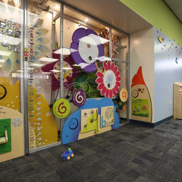 childrens area claremont library