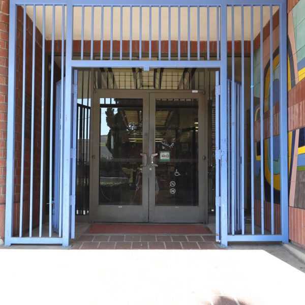 Norwood Library entrance