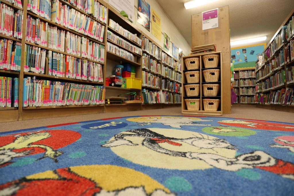 live oak library childrens area