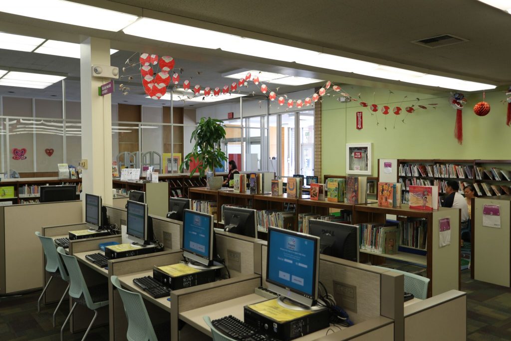 Rosemead Library computers