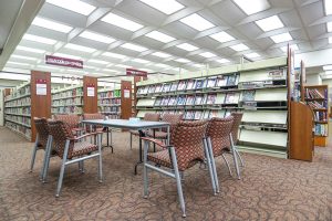 City of Terrace Library reading area