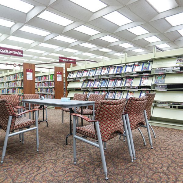 City of Terrace Library reading area
