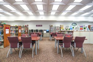 City of Terrace Library sitting area