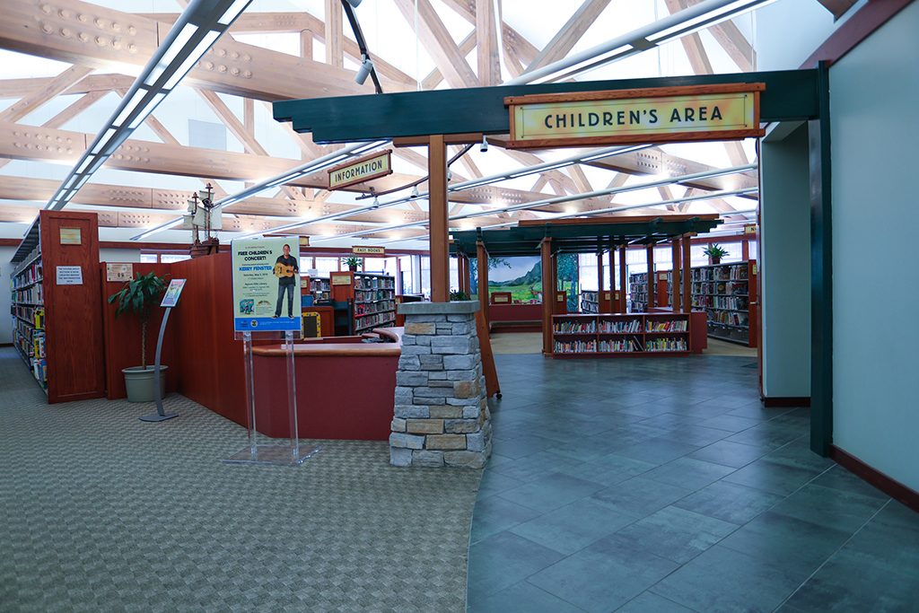 childrens area in Agoura Hills Library