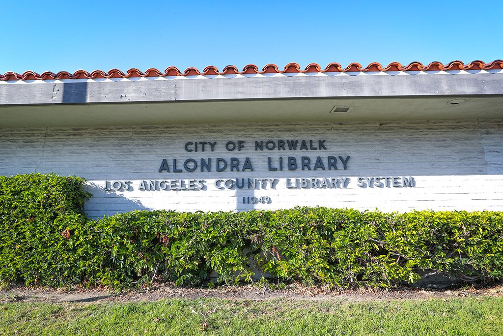 outside of Alondra Library