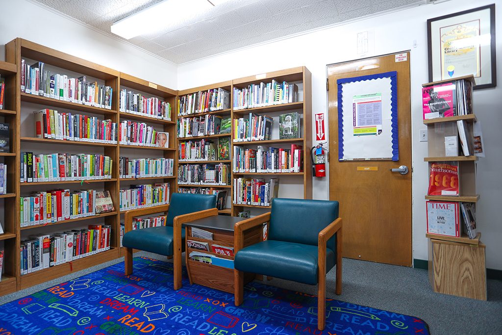Avalon Library reading area