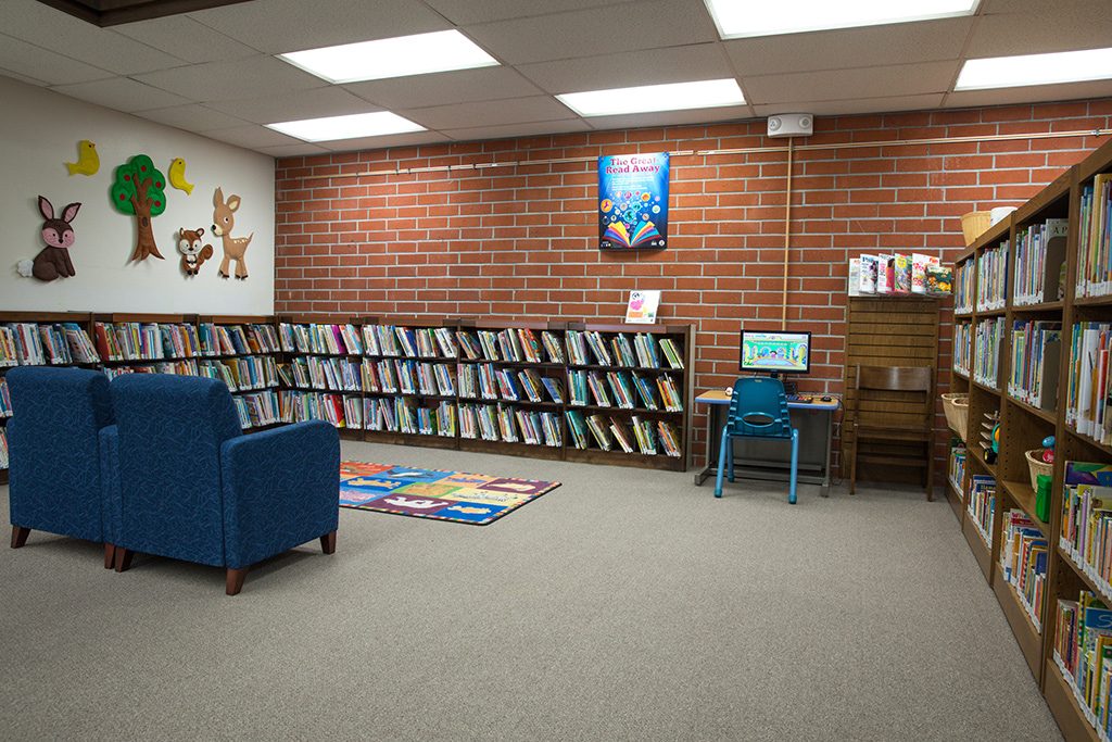 Dr Martin Luther King Jr Library childrens area