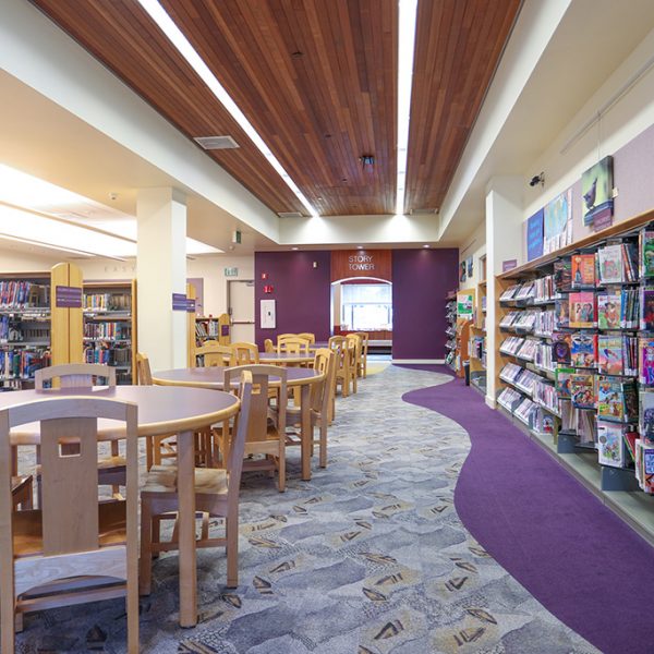 Westlake Village Library sitting area