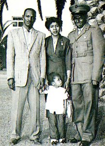 Arthur Jones with family