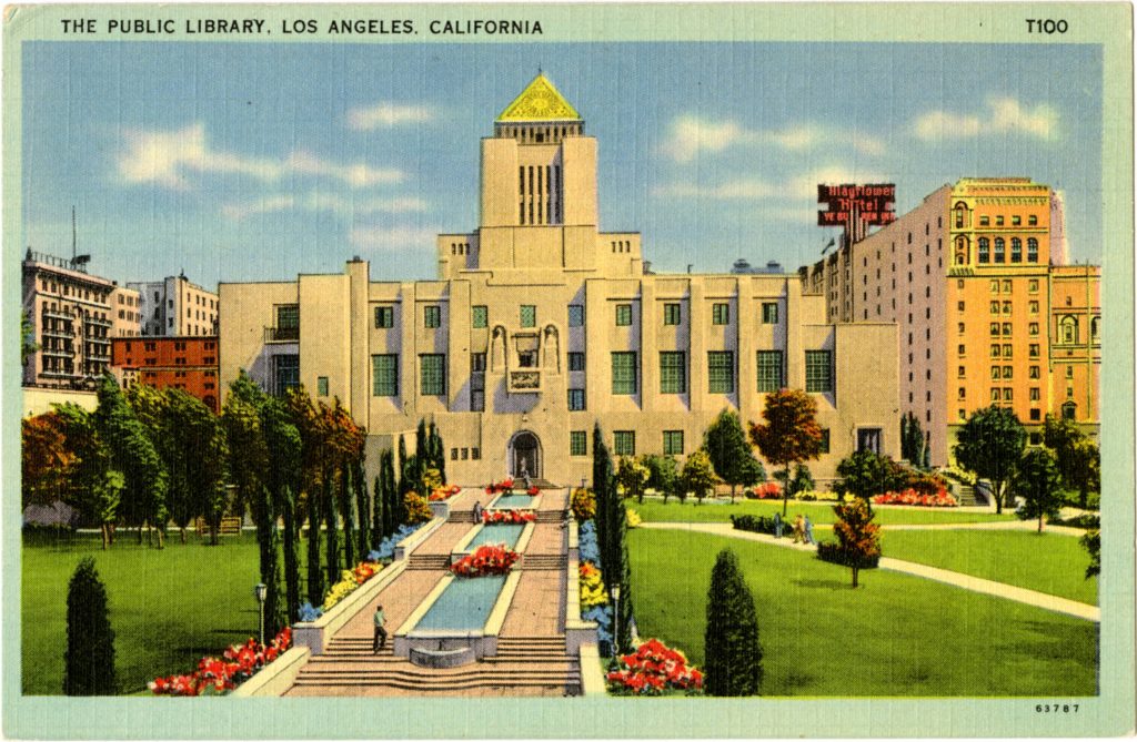 Library Postcard Library