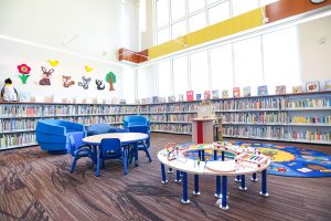 Los Nietos library childrens area