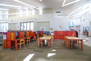 Pico Rivera Library sitting area