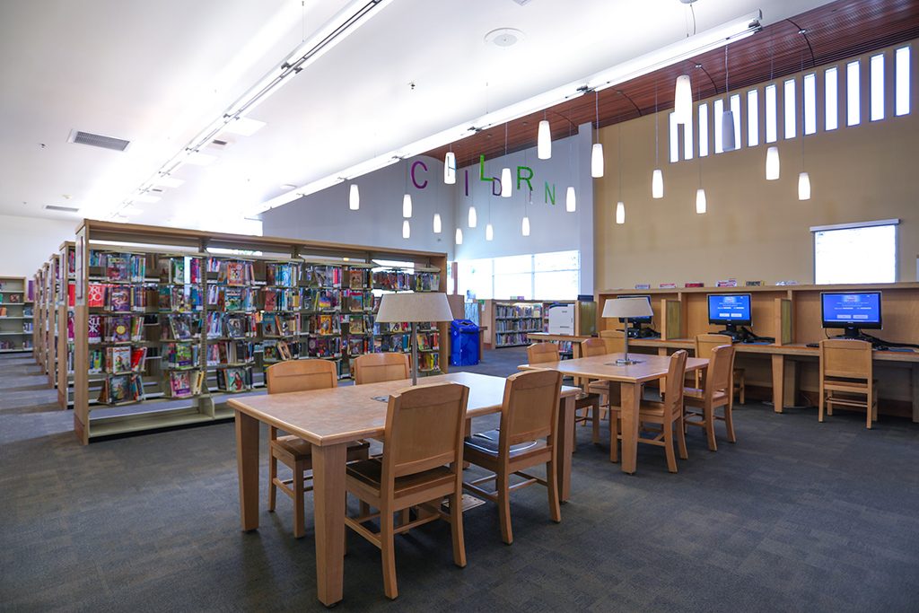 Sorensen Library Reading Area
