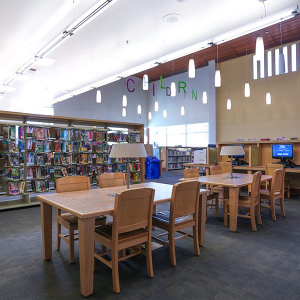 Sorensen Library Reading Area