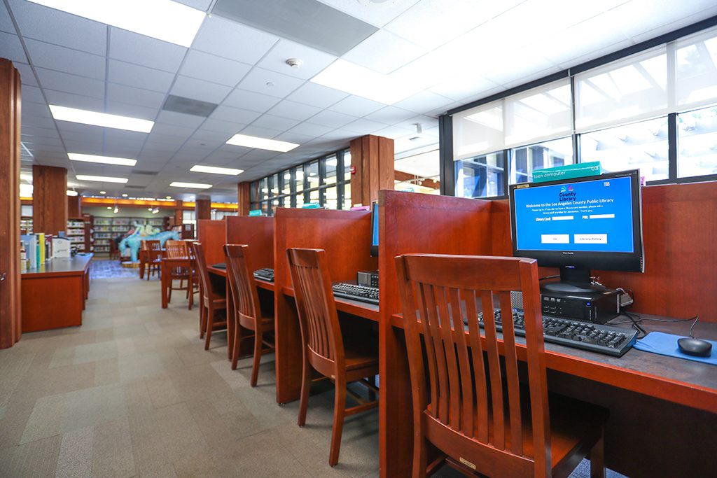 Topanga Library Computers
