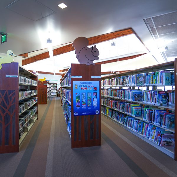 Topanga Library teen area