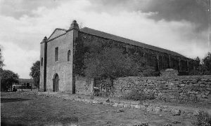 San Gabriel Mission from east, 1886