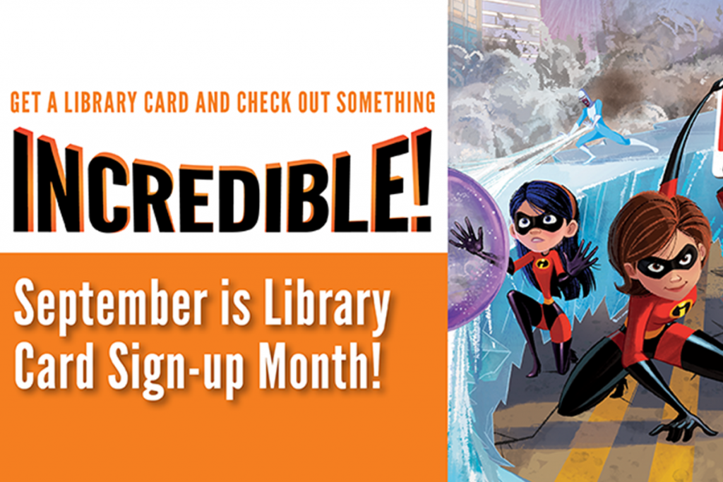 Library Card Sign Up Month