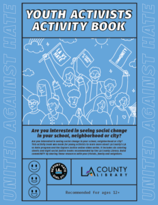 LA vs Hate Youth Activists Activity Book cover