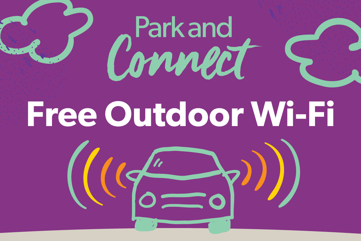 Park and Connect free Wi-fi
