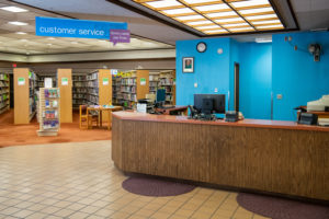 Interior of La Verne Library