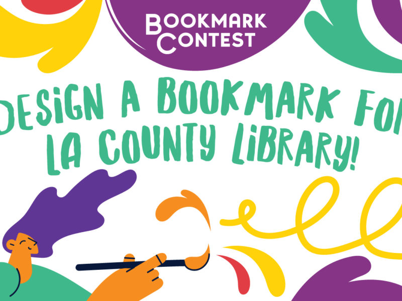 LA County Library Bookmark Contest 2022