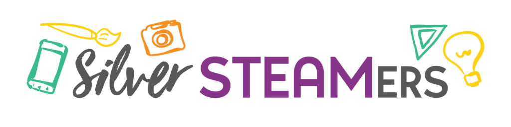 Silver streamers logo