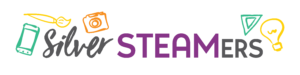 Silver streamers logo