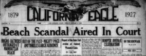 California Eagle, Friday, August 5, 1927.
