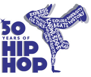 Starting February 2023, LA County Library is celebrating Hip Hop’s 50th anniversary with Queens Public Library and nearly 40 other organizations as part of an epic year-long celebration funded by the Institution of Museum and Library Services. LA County Library will host a variety of programs exploring the cultural impact hip hop has had on the world.