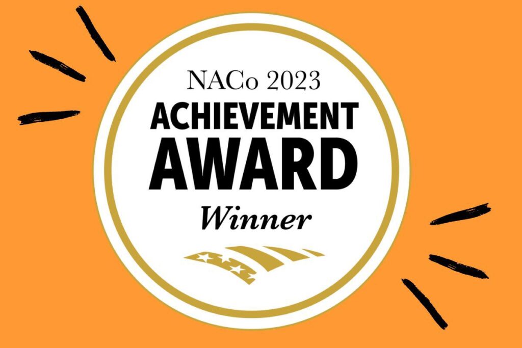 LA Counthy Library NACo Achievement Award Winner