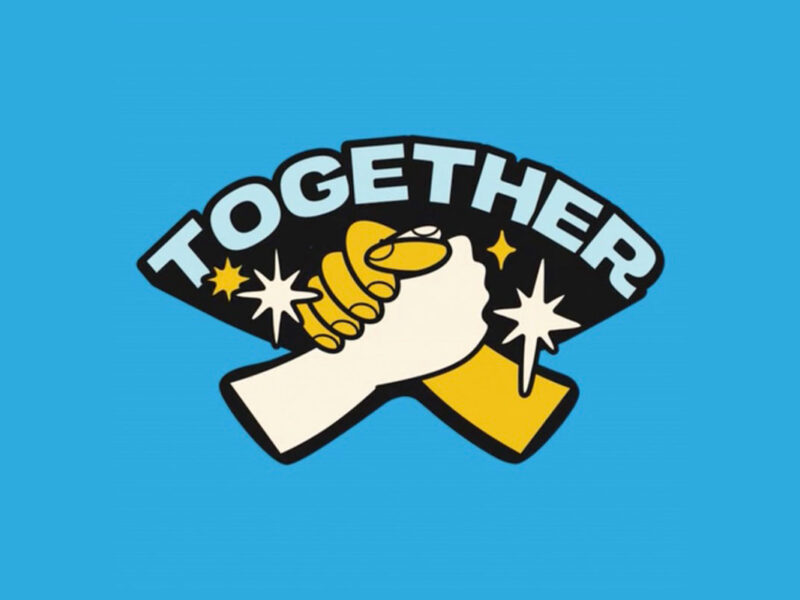 LA vs Hate Together handshake