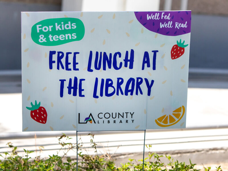 sing about Lunch at the Library