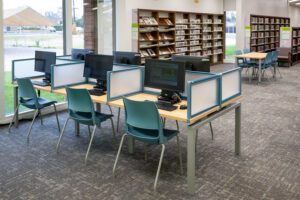 Public computers at George Nye Library