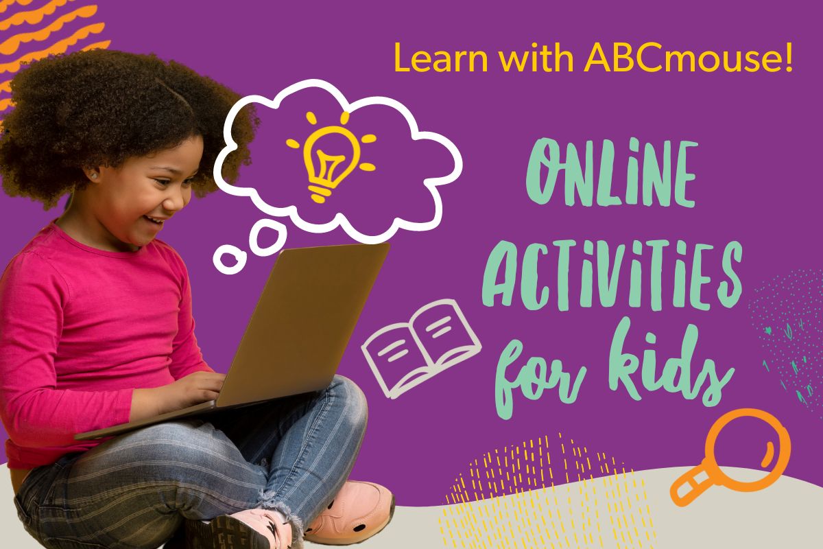Child learning wiht ABCMouse