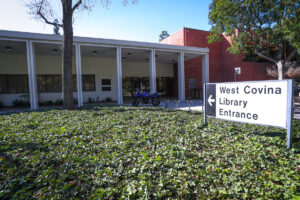 Entrance to West Covina Library