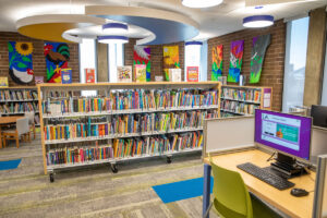 Children's area at Florence Library
