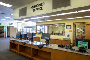 Gardena Library Customer Service Desk