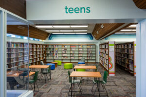 Teens section, Duarte Library
