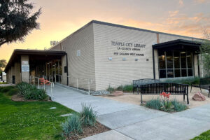 Entrance to Temple City Library